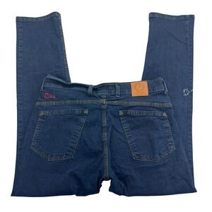 Origin Maine Jeans Mens 34 X 30 Blue Taper Stretch Denim Made USA Taper